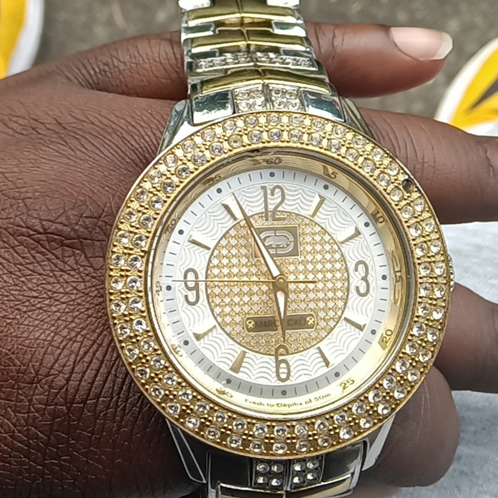 Marc Ecko Men's The King Two Tone Stainless Steel Watch
